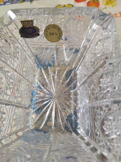 Пепельница хрустальная Bohemia