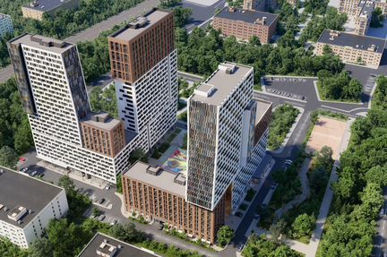 2-к квартира, 62.9 м², 23/26 эт.