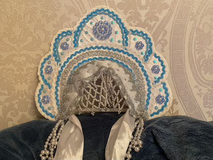 Кокошник снегурочки
