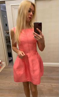 Платье розовое, размер Xs