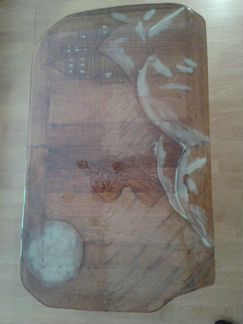 Журнальный столик ручной работы