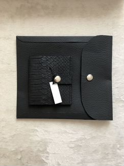 Кожаная замшевая сумка