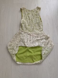 Кружевное летнее платье М