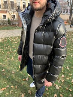Куртка пуховик Moncler удлиненная