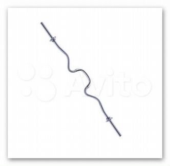 Гриф для штанги W-образный, d25 мм, 120 см