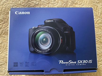 Фотоаппарат canon powershot sx30 is