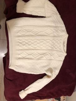 Свитер молочный