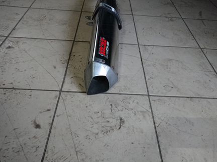 Глушитель не оригинальный на мотоцикл Kawasaki 140