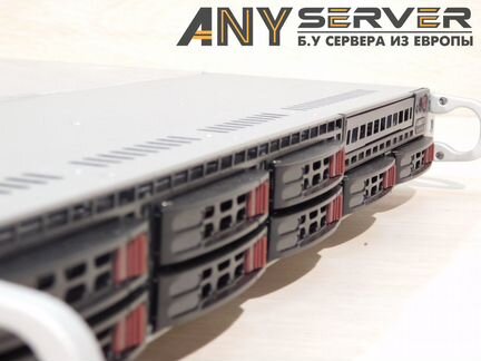 Сервер Supermicro 1027R 2xE5-2620 96Gb 8x2.5