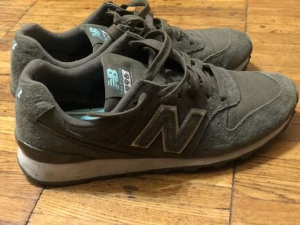 New Balance 996 кроссовки женские. Цвет хаки. Замш