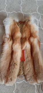 Жилет лиса новый