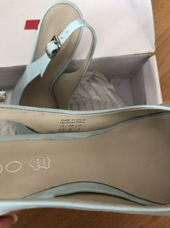 Туфли aldo 37р, новые, голубые
