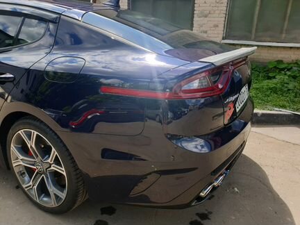 Тюнинг спойлер киа стингер