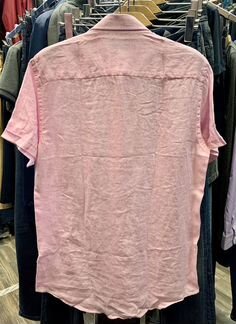 Рубашка мужская Castello d,Oro (лён)