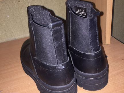 Ботинки zara для мальчика 32-33