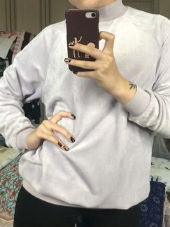 Плюшевая кофта monki