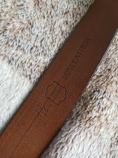 2 мужских ремня кожаные