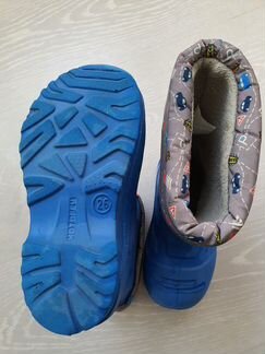 Сапоги резиновые Котофей утепленные 26 размер