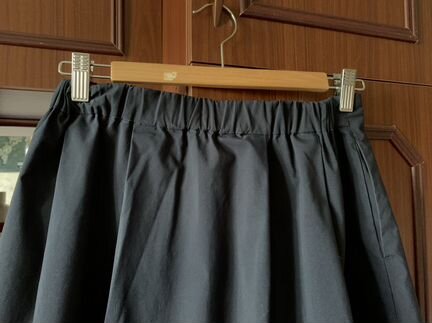 Юбка сине-черная, юникло