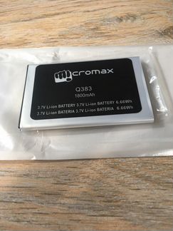 Micromax Q383 аккумулятор