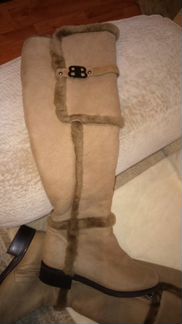 Baldinini замшевые сапоги