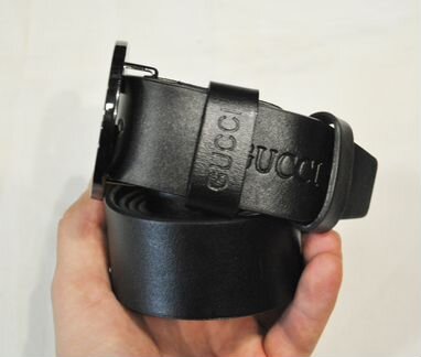 Мужской ремень / Gucci / новый (черный)