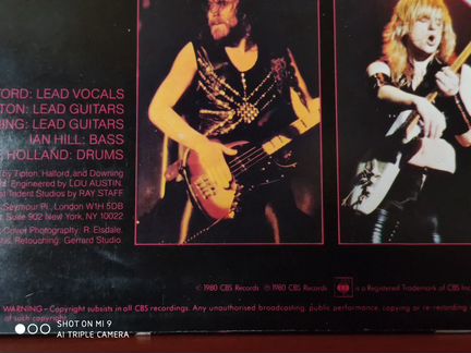 Judas Priest British Steel (1980) Holland