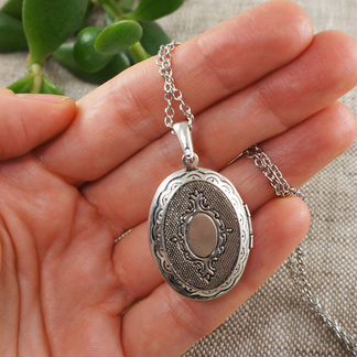 Медальон овальный Яшма пикассо терракотовая antiqu