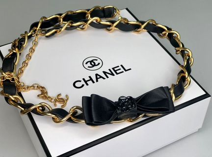 Ремень Chanel Premium black