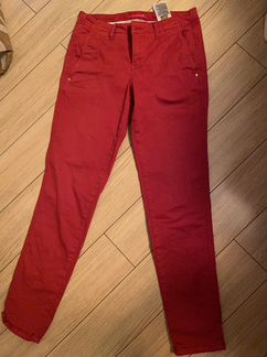 Брюки женские guess красного цвета (24)