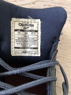 Ботинки Oshkosh новые 28