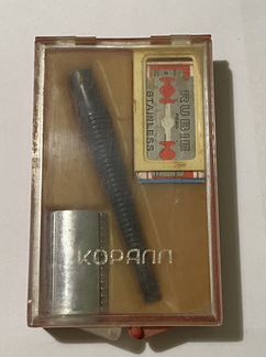 Т-образный бритвенный станок Коралл. СССР
