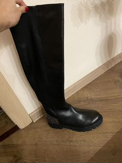 Зимние сапоги abricot новые