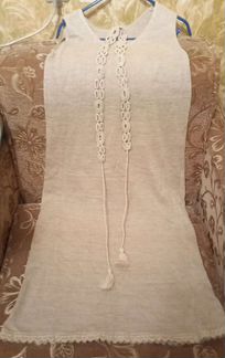 Платье вогогодский лен