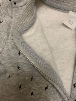 Детский комбинезон из футера на флисе