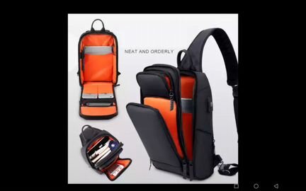 Сумка-рюкзак на одно плечо