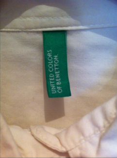 Uc of Benetton рубашка 42-44