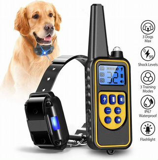 Oшейник электронный для собак Rechargeable And Wat