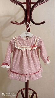 Два платья на девочку 80 размер