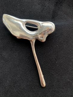 Брошь fjord серебро