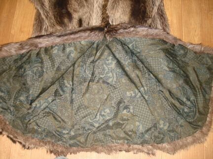 Шуба енот очень красивая