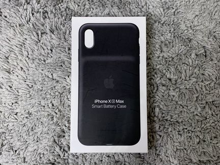 Чехол на iPhone Xs Max Smart Battery Case Black