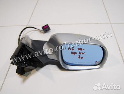 Зеркало правое Audi A6 C5 1997-2005 4 конт