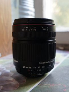 Объектив Sigma 28-300 3.5-6.3 D Macro for Nikon