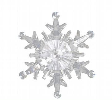 Фигурка новогодняя на батарейках и на присоске