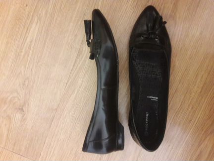 Туфли черн. нат. кожа Rockport