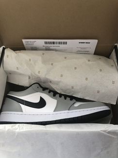 Кроссовки Nike Air Jordan 1 low Smoke grey 11.5us