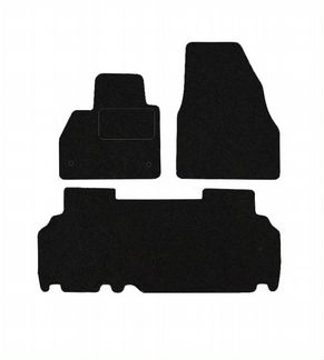 Ворсовые Коврики на renault kangoo 2013 в салон