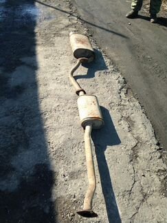 Выхлоп на 1 g-fe