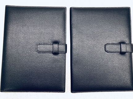 Блокнот в чехле из искусственной кожи